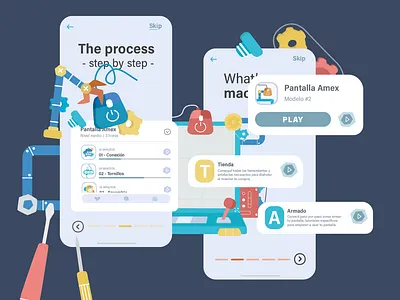 UI Design - Elements app artistui design designui elements figma game gameui illustration motion photoshop ui uiartist uidesign uigame vector