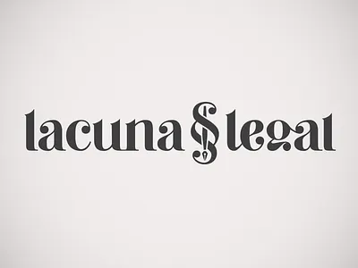 Lacuna Legal Lettering custom font hand lettered lettering logo type type design typography