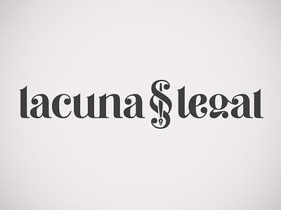 Lacuna Legal Lettering custom font hand lettered lettering logo type type design typography