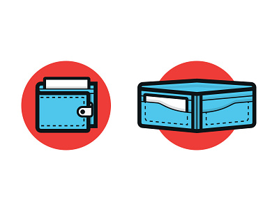 Wallet Icon illustration wallet