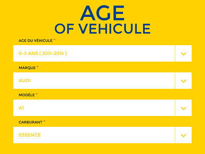 TOURING ASSURANCES appealing atrokhau clean crisp flat flat ui pro form minimal mobile simple ui yellow