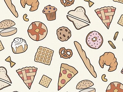 Ode to Gluten illustration