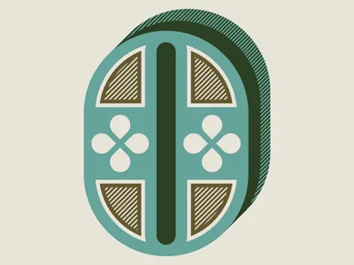 Drop Cap O decorative drop cap lettering shadow type typography vector