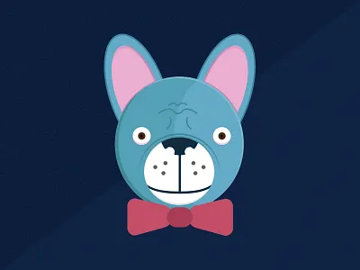 Dribbble French Bulldog animal art bulldog design dog french bulldog pet fun illustration pet work