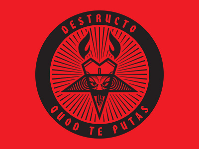 Destricto Quod Te Putas branding graphic identity