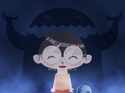 Spooky doo ghost happy illustration paint scooby spooky terror welma