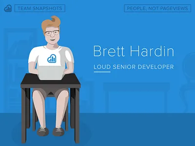 Team Snapshot — Brett Hardin drawing illustration people