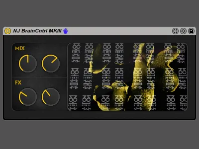 Brain CTRL MKIII ableton jitter max quartz syphon ui
