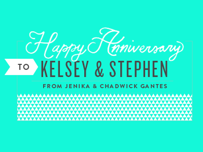 Anniversary Card anniversary card happy script