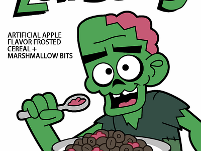 ZomBerry cartoon cereal