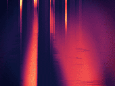 Effulgent Artifact abstract gif glitch groovy lighting loop volumetric