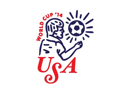 soccer is fun to watch logo soccer sports usa world cup
