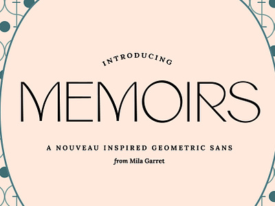 Memoirs Sans Modern Logo Font
