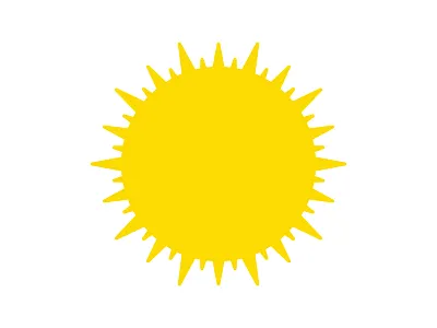 Thirty One design icon illustration onethousandsplendidsuns sun weather