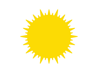 Thirty One design icon illustration onethousandsplendidsuns sun weather