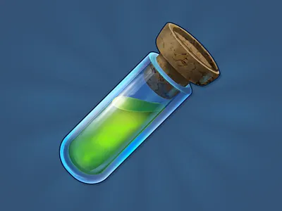 Vial Icon icons illustration potion vial video game