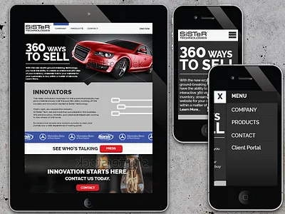 Sister Re-design(killed) branding css design digital design html responsive responsive design web web design