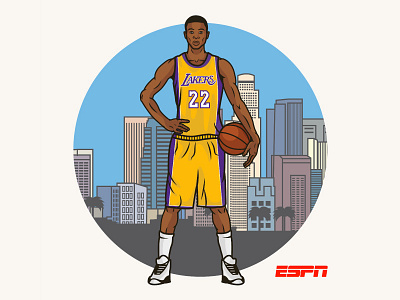 Andrew Wiggins Lottery Draft Illustration andrew wiggins basketball espn illustration lottery draft nba