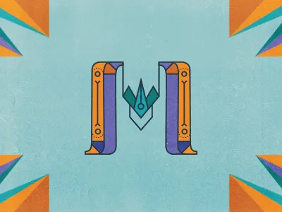 Marco birthday colors experiment type typography