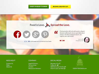 Restaurant Delivery Hub delivery ecommerce restaurant social