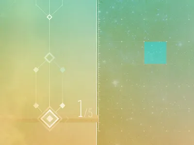 Guide to the galaxy 42 game geometric space