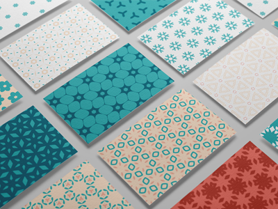 Candies And Sea Seamless Patterns art papers digital papers patterns scrapbook seamless wrapping paper
