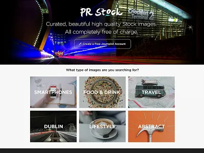 New Stock Photo Page Idea gotham photography photoshop sketch stock tiles