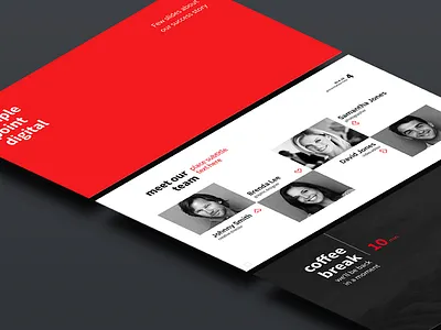 Simple Point Presentation Template clean elegant gradient minimal minimalist modern powerpoint ppt pptx presentation template