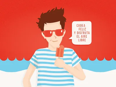 Code happy backend code coding ilustration laravel php