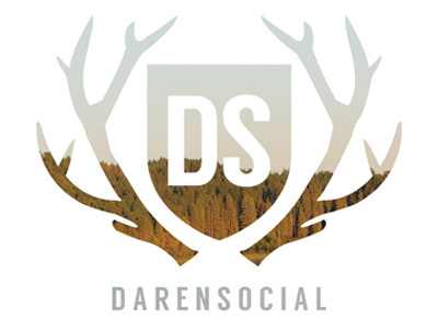 Darensocial antlers darensocial logo montana