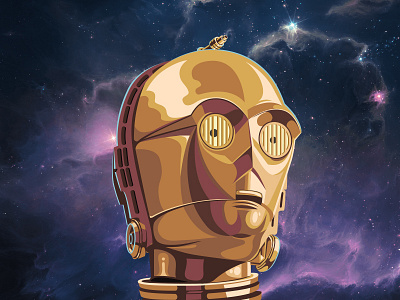 C3PO c3po illustration robot star wars