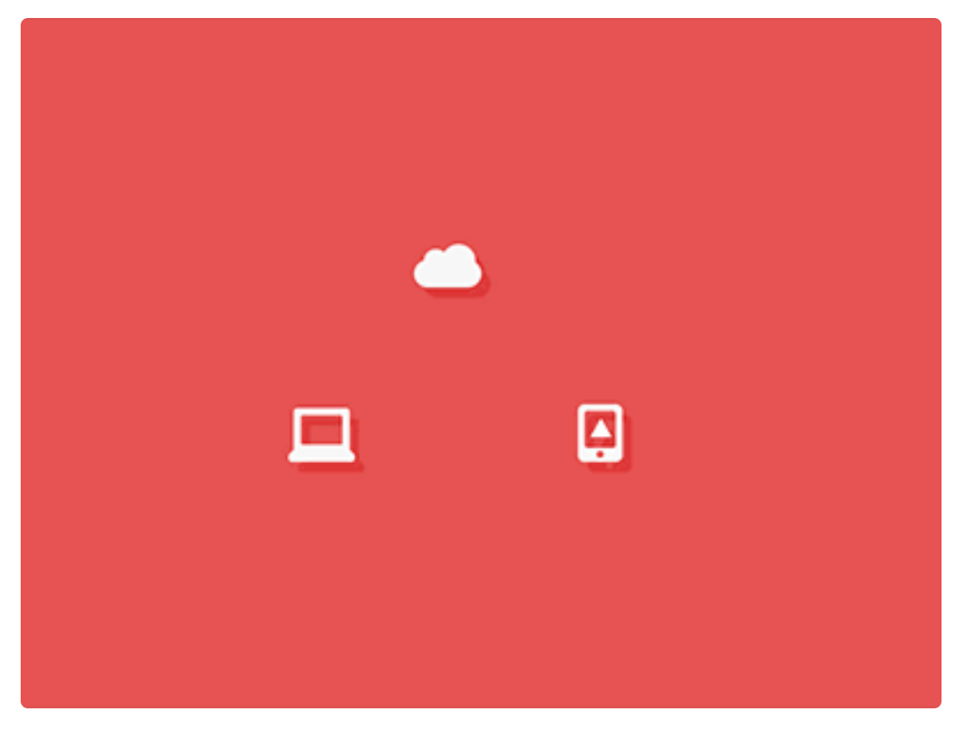 Cloud Computing 2d aftereffects animation cellphone cloud computing gif motiongraphics notebook photoshop rena renatorena