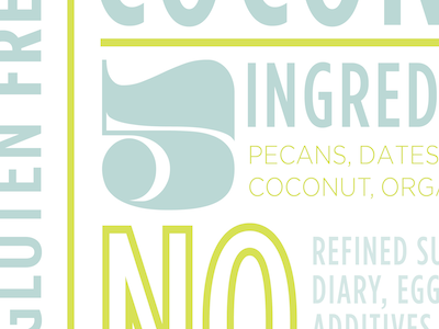 Packaging WIP branding facts food ingredients label nomz packaging type typography