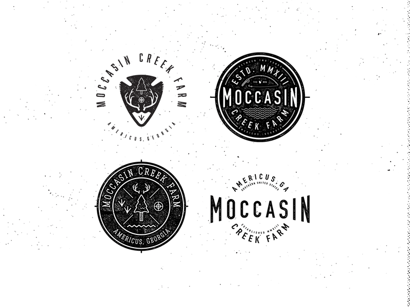 Moccasin Creek Farm badge jason frost moccasin creek farm texture