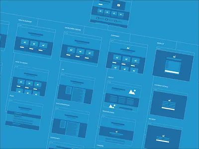 Blueprint blueprint illustrator site map ux wireframe workflow