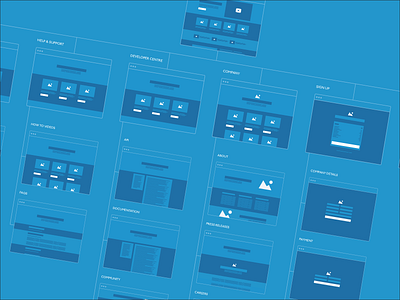 Blueprint blueprint illustrator site map ux wireframe workflow