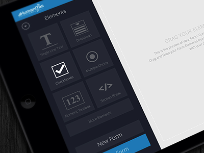 Medical App Detail#2 app boxed design flat form ios metro simple ui