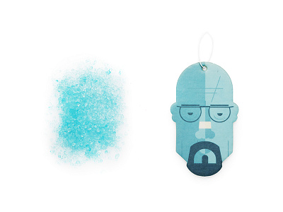 Heisenberg Air Freshener bb breaking bad breakingbad design graphic heisenberg illustration walter white