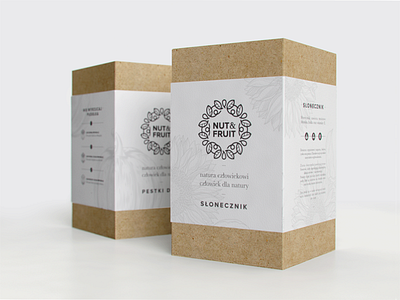 Nut&Fruit branding eco ecology fruits nuts ollestudio packaging ploch seeds