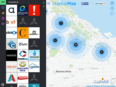 StartupMap map startups thumbs