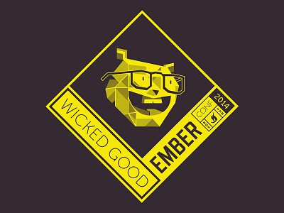 Wicked Good Ember 2014 Shirt badge conference design ember illustration illustrator t shirt tomster vector