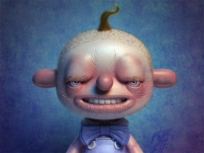 Kaylown 3d illustration character design designer toy monster toy design vinyl toy