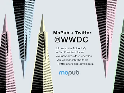 Mopub + Twitter WWDC architecture modern pastel san francisco