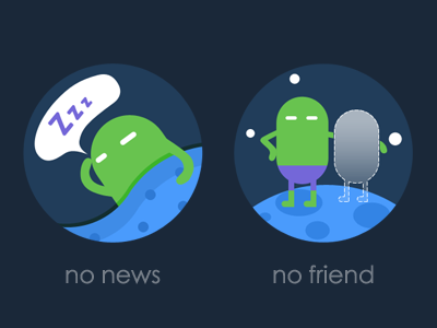 404 for app 404 boy extraterrestrial flat friend illustration lovely sleep