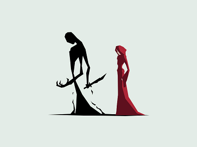 Shadow Baby character design game of thrones illustration melisandre shadow baby