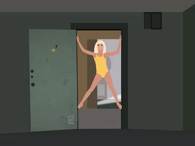 Sia chandelier illustration sia