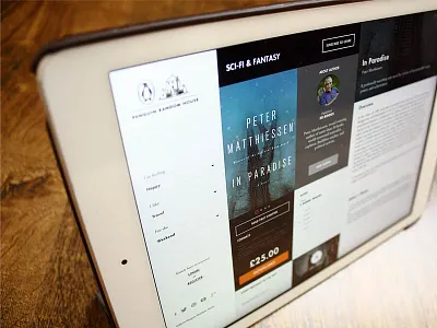 PRH Story page creative concepts design flat mistyukevych penguin penguin random house prh ui ux web