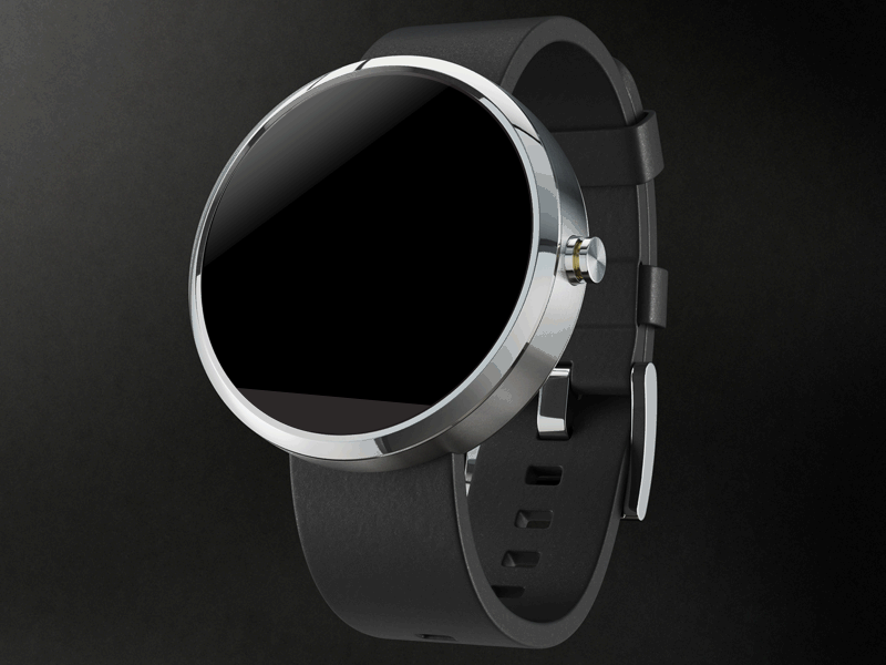 Moto 360 Concept 360 android wear concept design gif motion moto motorola