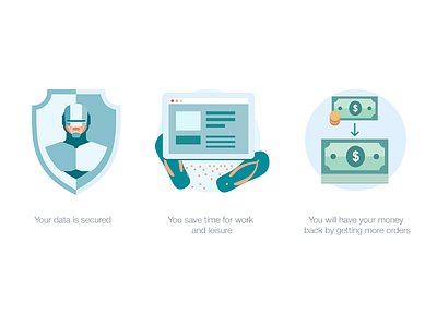 Fleasy Illustrations fireart fireart studio flat fleasy icon illustration