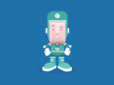 Sergeant Sass character flat illustrator sass treehouse